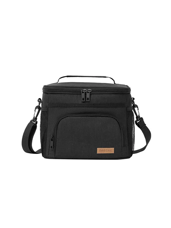 B004-2 Wholesale Premium Cationic Outdoor Cooler Bag | Large Capacity Thermal Picnic Tote with Cutlery Mesh Pocket (OEM/ODM)