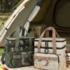 Wholesale Heavy-Duty Tactical Double Decker Cooler Bag | Bulk Camo Polyester Insulated Lunch Tote with MOLLE Webbing, Front Utility Pocket & Detachable Shoulder Strap for Outdoor Camping (OEM/ODM)