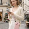Custom Wholesale Multi-Pocket Nylon Crossbody Phone Bag & Travel Neck Passport Pouch(OEM / ODM)
