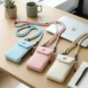 Custom Wholesale Multi-Pocket Nylon Crossbody Phone Bag & Travel Neck Passport Pouch(OEM / ODM)
