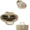 Custom Wholesale Multi-Compartment Nylon Laptop Travel Tote Organizer Bag (OEM / ODM)