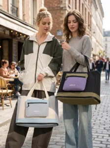 Wholesale Foldable Polyester Travel Tote Bag