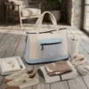 C013-2 Custom Wholesale Foldable Large Capacity Polyester Travel Tote Bag (OEM / ODM)