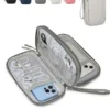 C014-2 Custom Wholesale Double Layer Waterproof Electronics Cable Organizer Bag (OEM / ODM)