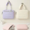 Wholesale Custom 15.6-Inch Nylon Laptop Sleeve | Multi-Compartment Padded Computer Bag with Handle (OEM / ODM)